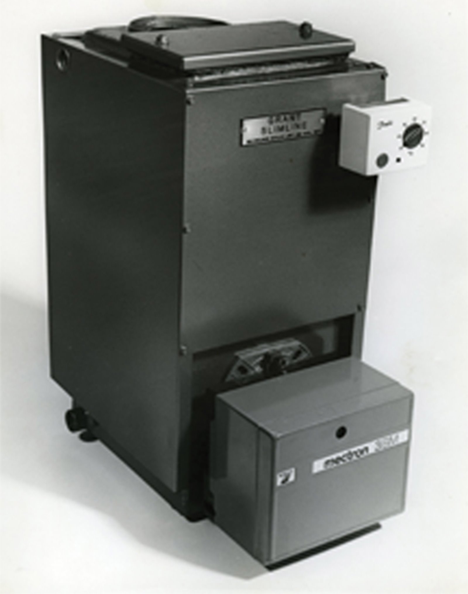 First slimline boiler. This was later known as the Euroflame range.