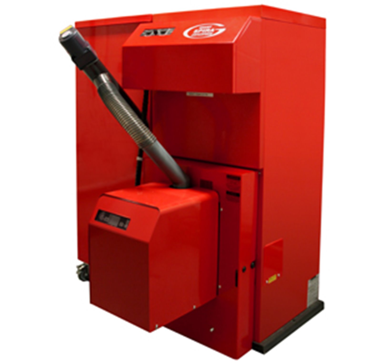 Spira condensing wood pellet boiler launched at the Seai Energy Show and first Spira boilers installed.