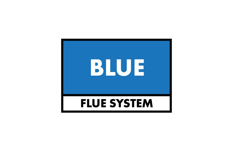 EZ Fit Blue Single Wall Flue Kit