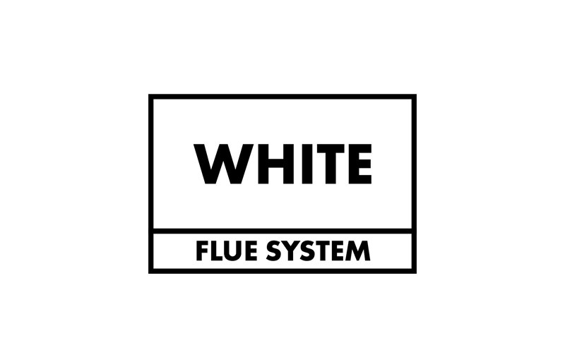 EZ Fit Flue Internal High Level Balanced Flue (White System)