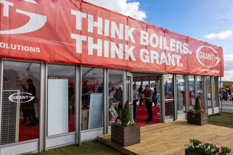 Grant showcases full range of sustainable heating technologies, including the new Grant Spira Pell, for the first time at the National Ploughing Championships 2022