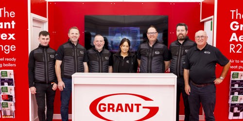 Grant showcases full range of sustainable heating technologies