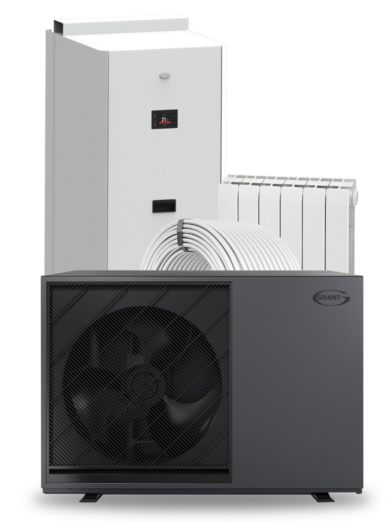 Examples Of Information Radiators Grant Integrated Package 2 | Heat pump, Cylinder, Underfloor heating ...