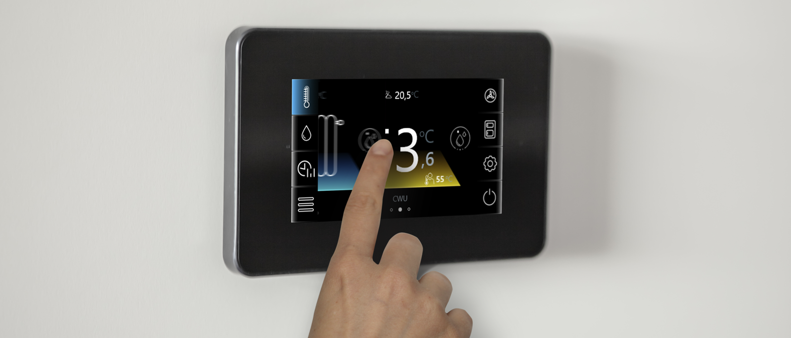 Smart Controller On Wall 1